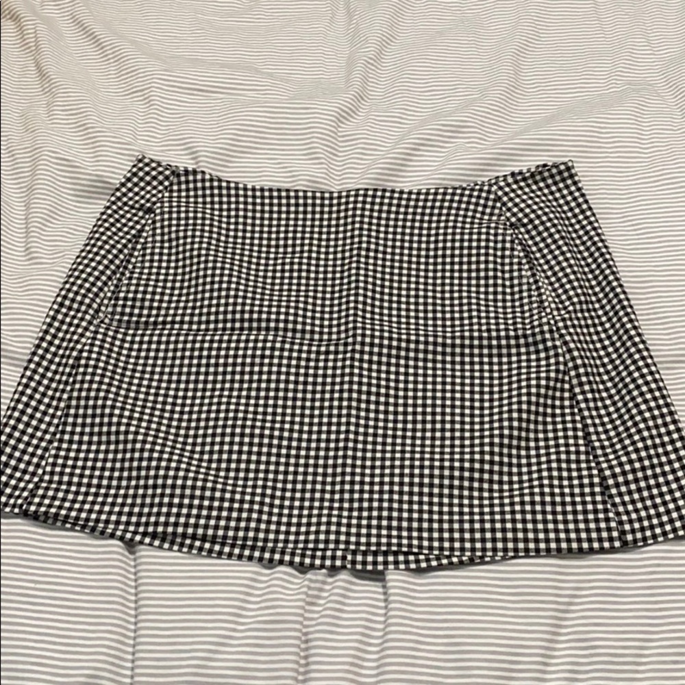 Urban Outfitters Gingham mini skirt
